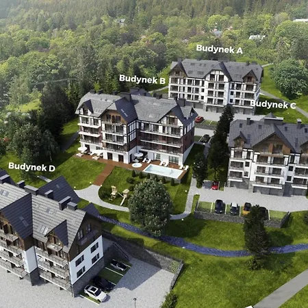 Apartment Apart Invest Green Park Resort B14-z dostępem do strefy spa Schreiberhau